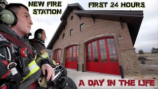 First 24 Hours in a New Fire Station  A Day in the Life [upl. by Ajnos]