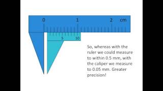 Lab Skills  Reading Vernier Calipers [upl. by Enelehcim]