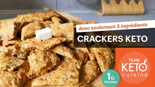 Crackers keto – Recette Regime cetogene 💪 [upl. by Naihtniroc]