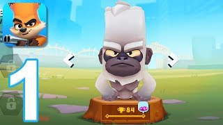 Zooba Zoo Battle Arena  Gameplay Walkthrough Part 1 iOS Android [upl. by Ydnam]