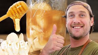 Brad Makes Fermented Garlic Honey  Its Alive  Bon Appétit [upl. by Anayet]