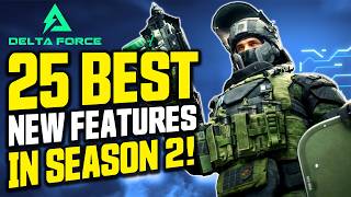 Delta Force Season 2 Starfall  25 AMAZING NEW Features You Need to Try [upl. by Ulberto893]