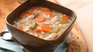 Homemade Turkey Soup  Betty Crocker Recipe [upl. by Carola]