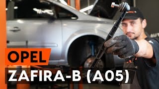 Hoe een vooraan stabilisatorstang vervangen op een OPEL ZAFIRAB 2 A05 AUTODOCTUTORIAL [upl. by Ecyob176]