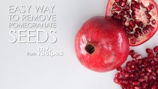 The Easiest Way to Remove Pomegranate Seeds  MyRecipes [upl. by Alek]