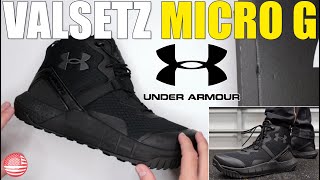 Under Armour Valsetz Micro G Review Under Armour Tactical Boots Review [upl. by Siramad]