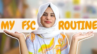 My FSC Routine and Subject Wise Guidance [upl. by Ttam518]