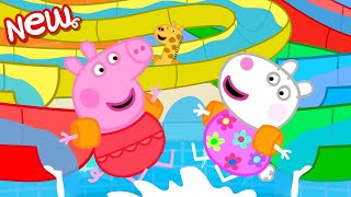 Peppa Pig in Hindi  वॉटर स्लाइड्स  Hindi Cartoons for Kids [upl. by Souza]