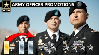 How Army Officers Get Promoted  2nd Lieutenant To General [upl. by Hamas]