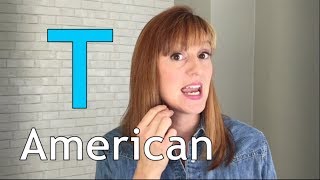 American Accent Training  American T  Flap T [upl. by Resa]