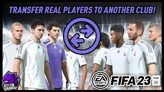 How To TRANSFER REAL PLAYERS In FIFA 23 [upl. by Adyela]