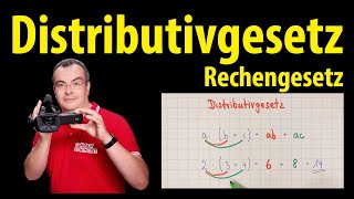 Distributivgesetz  Rechengesetz  Lehrerschmidt [upl. by Ydarg]