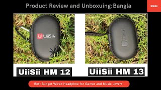 UiiSii HM12 amp HM13 ReviewUnboxing  Bangla [upl. by Boice]