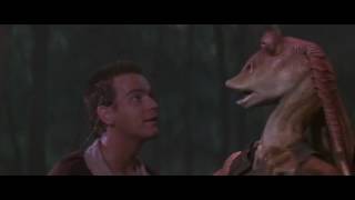 All Jar Jar Binks Scenes Part 1 [upl. by Naam]