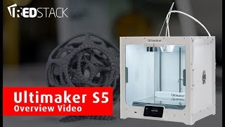 Ultimaker S5 Overview  All Features Explained [upl. by Lamaaj]