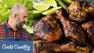 How to Make Grilled Jerk Chicken and Smoked Chicken Wings [upl. by Adamek]