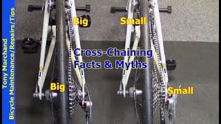 Bicycle Cross Chaining Facts and Myths [upl. by Ahsik]