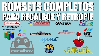 Romsets completos para Recalbox y Retropie  Parte 1 [upl. by Alohcin449]