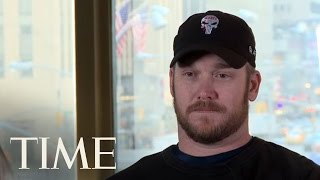 Chris Kyle American Sniper  10 Questions  TIME [upl. by Ralip]