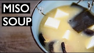 How to make Miso Soup  JAPANESE VEGAN RECIPE [upl. by Christensen374]