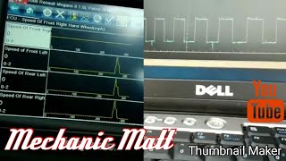 DF026 fault code Renault Mégane ABS light on front right sensor circuit diagnosis [upl. by Hedve]