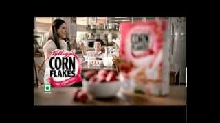 Kelloggs Corn Flakes with Real Strawberry [upl. by Persis]