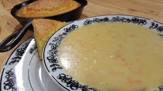 Potato Soup  100 Year Old Recipe  The Hillbilly Kitchen [upl. by Chobot]