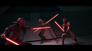 Top 10 Star Wars The Clone Wars Fights [upl. by Araj95]