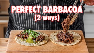 Perfect Homemade Barbacoa Tacos 2 Ways [upl. by Gere854]