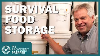 Long Term Food Storage How to Build This Critical Asset [upl. by Einnod887]