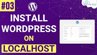 How to install WordPress on Localhost  WordPress Localhost Tutorial [upl. by Isadora]