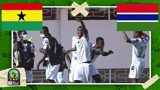 Ghana vs The Gambia  AFCON U20 SEMIFINALS HIGHLIGHTS  312021  beIN SPORTS USA [upl. by Moyra]