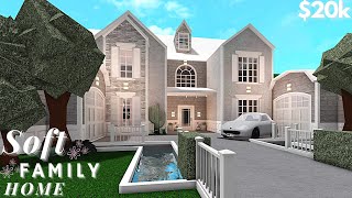 BLOXBURG Soft Family House 20k Slowed Down [upl. by Niawd470]