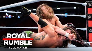 FULL MATCH  Daniel Bryan vs AJ Styles – WWE Title Match Royal Rumble 2019 [upl. by Raimes]