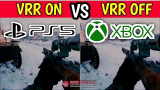 VRR Comparison  VRR ON vs OFF [upl. by Khudari]