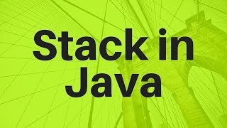 10 Stack Implementation using Java Part 1  Push Pop Peek Methods [upl. by Aneehsak]