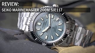 Review Seiko Marinemaster 200M SJE117 [upl. by Vladamir647]