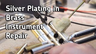 Silver Plating in Brass Instrument Repair [upl. by Heater]