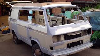 VW Camper T25 Full Restoration [upl. by Jaqitsch]