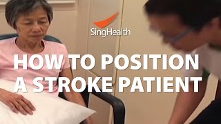 How To Position A Stroke Patient [upl. by Shifrah]