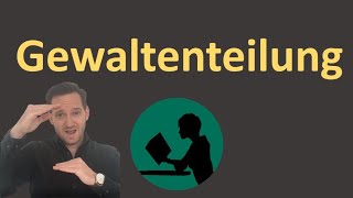 Gewaltenteilung  einfach erklärt [upl. by Mashe]