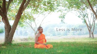 Why LESS is MORE  A Monk Explains Minimalism [upl. by Ardehs]