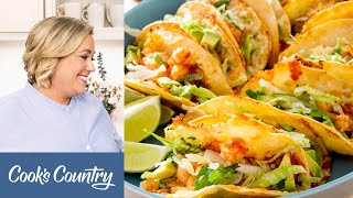 How to Make Crunchy Shrimp Tacos [upl. by Atarman383]