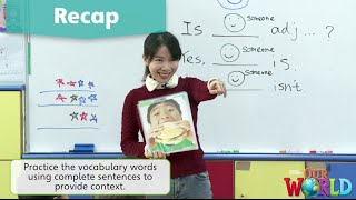 Practicing Vocabulary with Picture Cards [upl. by Ajaj]