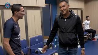 Keylor Navas en el PSG Así fue su primer entrenamiento [upl. by Bryon]