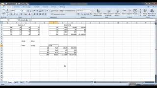 Calcul matriciel sur Excel [upl. by Teemus]