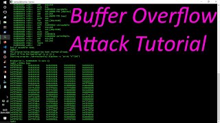 Buffer Overflow attack tutorial  0x00 [upl. by Euqinimod]