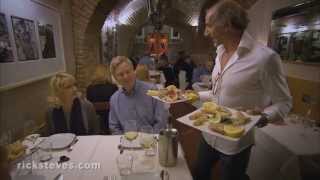 Rome Italy A Restaurant Respite  Rick Steves’ Europe Travel Guide  Travel Bite [upl. by Reiners990]