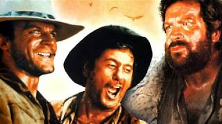 Bud Spencer Terence Hill Eli Wallach Los cuatro truhanes mejores momentos [upl. by Ajnat]