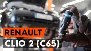 Hoe een vooraan stabilisatorstang vervangen op een RENAULT CLIO 2 C65 AUTODOCTUTORIAL [upl. by Idelia519]